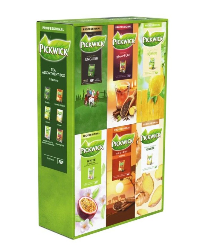 Pickwick Professional Assorti Box 6x25st